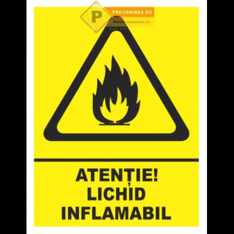 Indicator pentru lichid inflamabil